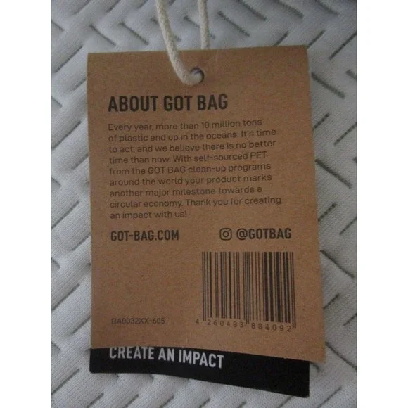 GOT BAG Hip Bag sport bag belt bag fanny pack Recycled Plastic Reef NWT - Vegan - Picture 8 of 15